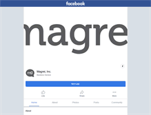Tablet Screenshot of magrei.com
